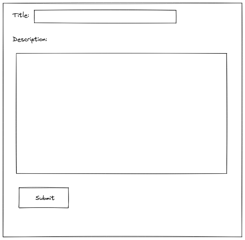 A bad design for a pull request feature